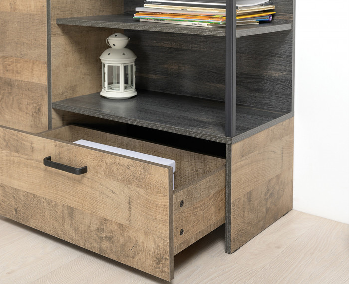 Трувор 15.120 Прихожая + 13.307.01 Комод, дуб гранж песочный/интра