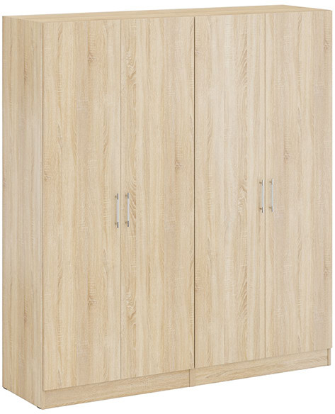 Шкаф 2-х створчатый + Шкаф 2-х створчатый Стандарт, дуб сонома