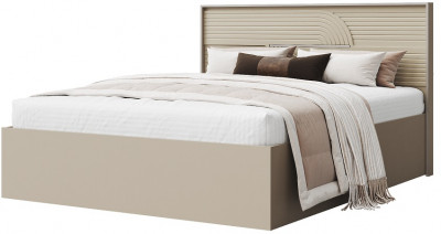 Кровать 180х200 "Монтиз" с подъемным основанием - Персидский жемчуг/Шаде песочный