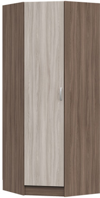 ШК 303 Макарена ЛДСП шкаф угловой 720х1908х720 шимо темный/шимо светлый