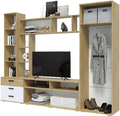 Гостиная Крокус, Делано/Белый матовый