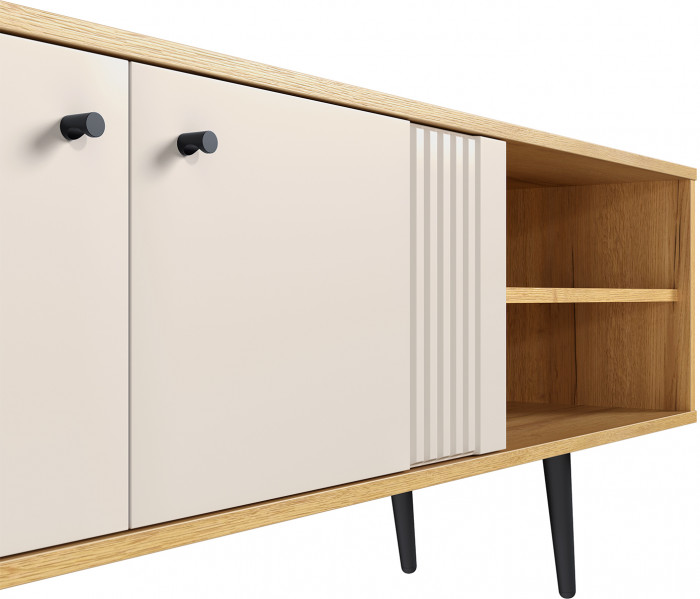 Тумба под ТВ 1500 с нишей Вега Саксония