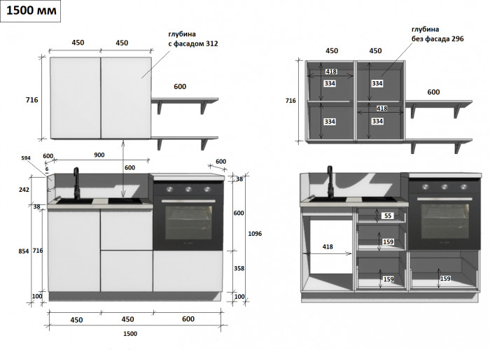 КГ 1500 ПВХ, Ежевика Арника РМ