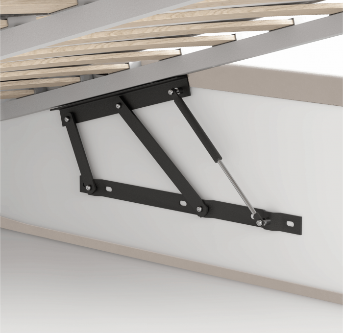 Кровать 160 с подъемным механизмом КРП-431-М-16, Микровелюр Zeekr-87