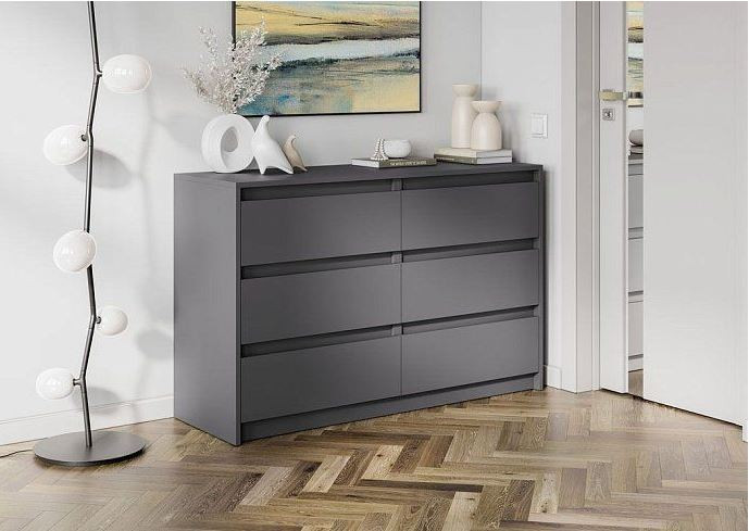 мс Айден КМ06-1200 серый графит ЛДСП/серый графит ЛДСП