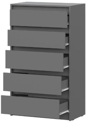 мс Айден КМ06-700 серый графит ЛДСП/серый графит ЛДСП