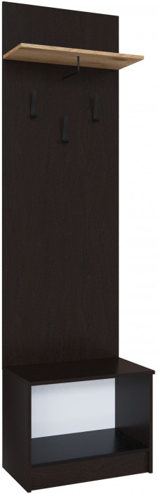 Модульная прихожая Денвер, набор 3, Венге/Дуб делано