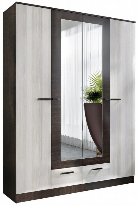 Адель Шкаф 1,6 платяной (Ясень шимо)