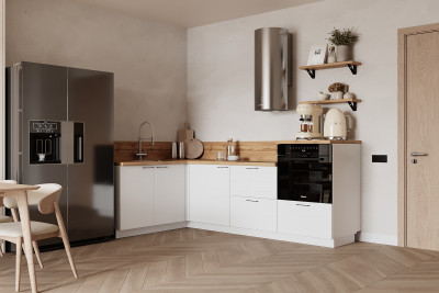 КГ Угловой 1500х2400 (без пм) Эмаль, Белый  Арника РМ в.3