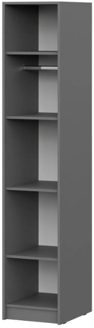 мс Айден П06-400 серый графит ЛДСП/серый графит ЛДСП