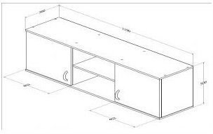 Модульная детская Соня (Соня 1 + Соня 2 + Соня 3), Дуб молочный / Голубой