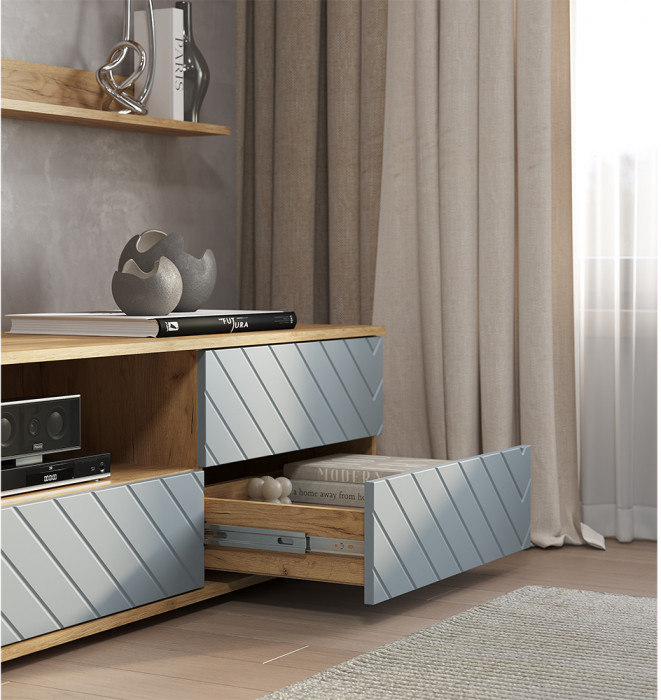 Гостиная Камелия ГС-01, Крафт, Шарли бриз