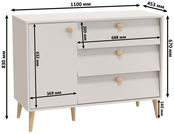 Афина Спальня 04-1600, цвет кашемир серый, сп.м. 1600х2000 мм., б/м, основание есть - фанера