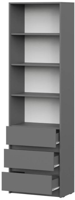 мс Айден СТЛ06-600 серый графит ЛДСП/серый графит ЛДСП