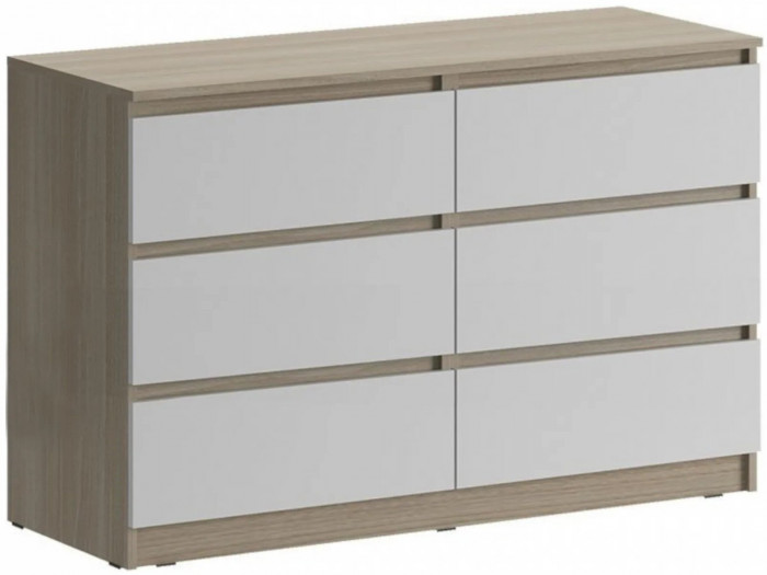 Модульная детская Челси, композиция 1 (Белый глянец, Дуб Сонома)