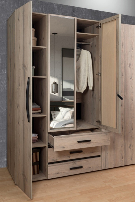 Шкаф для одежды и белья Nature 555, гаскон пайн