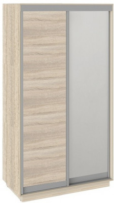 Румер СШК 1.120.60-11.13 Шкаф-купе 2-х дверный (1200x600x2200) (Дуб Сонома, Дуб сонома/Зеркало)