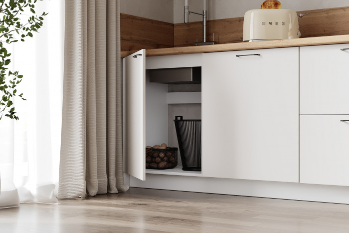 КГ 1500 ПВХ, Белый софт матовый Арника РМ в.3