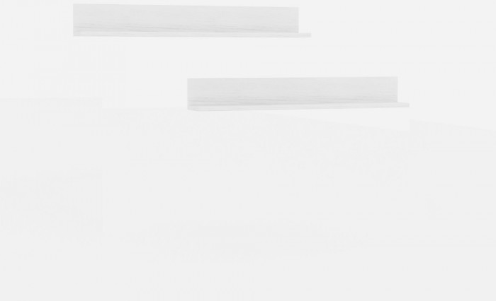 Модульная гостиная "Монреаль" - Белый текстурный/Ясень белый