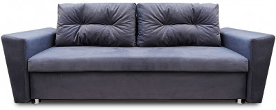 Диван-кровать Амстердам L, еврокнижка, 145х190, серый