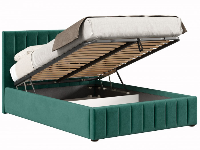 Кровать с подъёмным механизмом 1600 Верона, зеленый