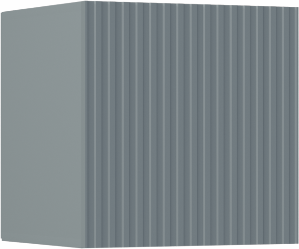 Оливия Шкаф навесной малый (Глиняный серый, Шарли мокко)