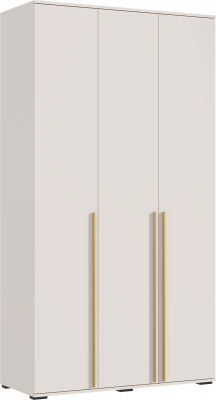 Норд Шкаф трехстворчатый 1200 Кашемир, золото
