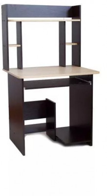 Стол компьютерный СК-5 + надстройка СКН-5 венге/ясень шимо светлый