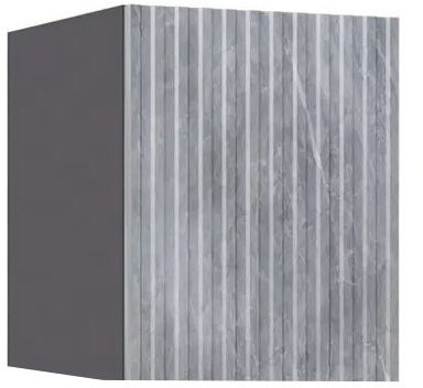 Оливия Шкаф навесной малый (Белый, Белый глянец)